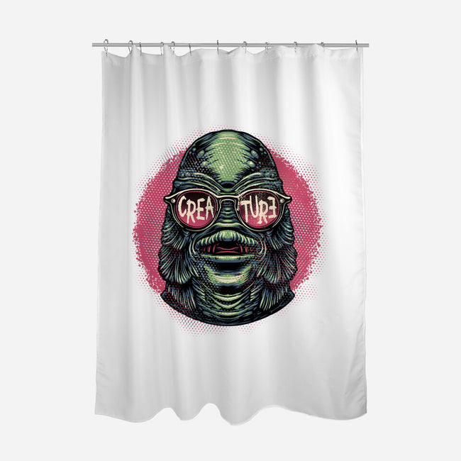 Creature Feature-None-Polyester-Shower Curtain-glitchygorilla