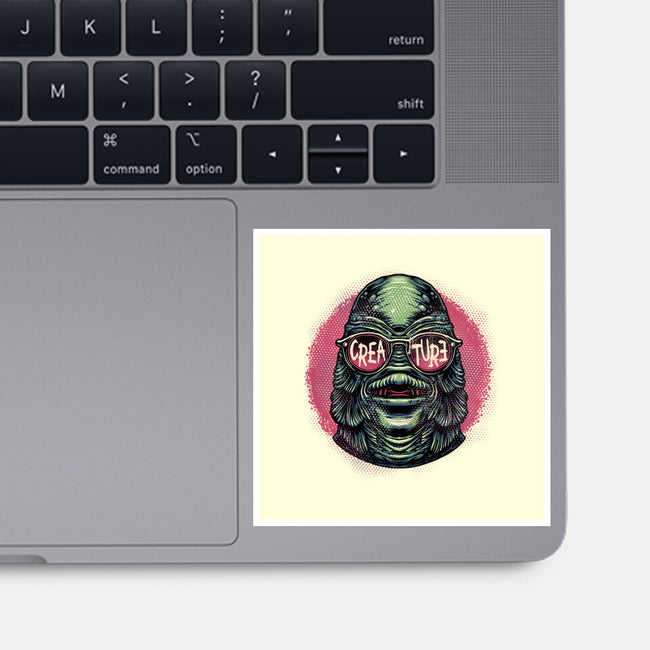 Creature Feature-None-Glossy-Sticker-glitchygorilla