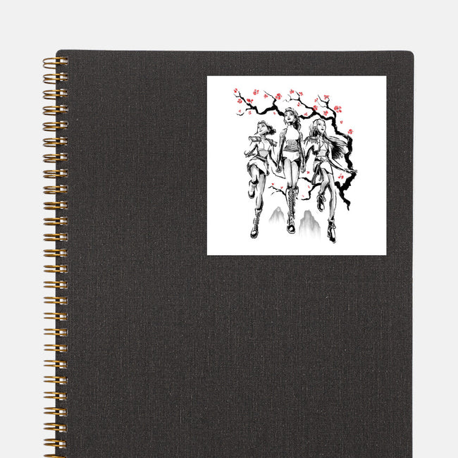 Huntrix Harmony Sumi-E-None-Glossy-Sticker-Astrobot Invention