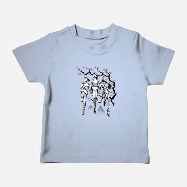 Huntrix Harmony Sumi-E-Baby-Basic-Tee-Astrobot Invention