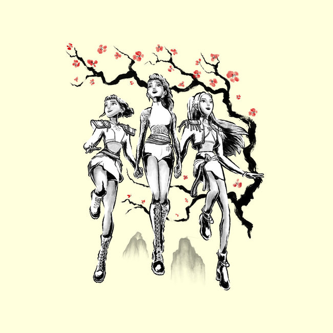 Huntrix Harmony Sumi-E-None-Glossy-Sticker-Astrobot Invention
