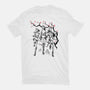 Huntrix Harmony Sumi-E-Womens-Basic-Tee-Astrobot Invention