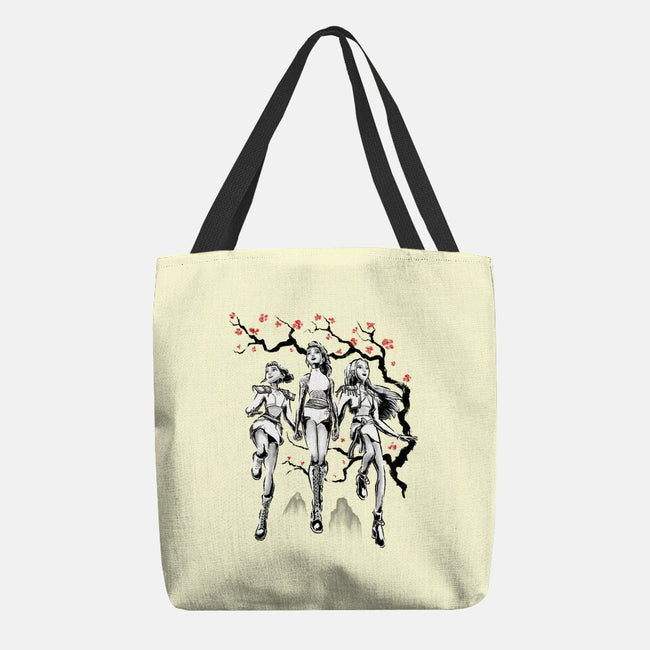 Huntrix Harmony Sumi-E-None-Basic Tote-Bag-Astrobot Invention