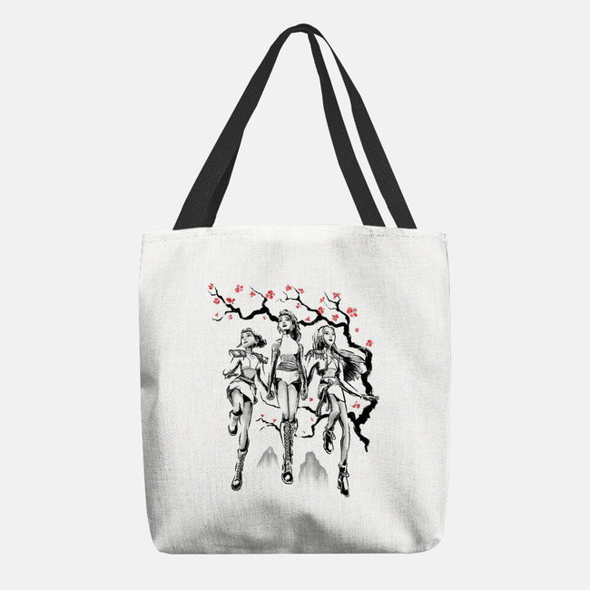 Huntrix Harmony Sumi-E-None-Basic Tote-Bag-Astrobot Invention