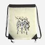 Huntrix Harmony Sumi-E-None-Drawstring-Bag-Astrobot Invention