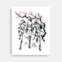 Huntrix Harmony Sumi-E-None-Stretched-Canvas-Astrobot Invention