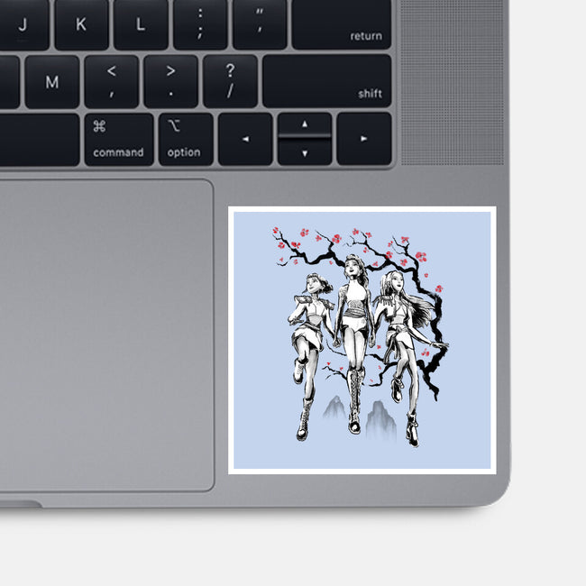 Huntrix Harmony Sumi-E-None-Glossy-Sticker-Astrobot Invention