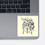 Huntrix Harmony Sumi-E-None-Glossy-Sticker-Astrobot Invention