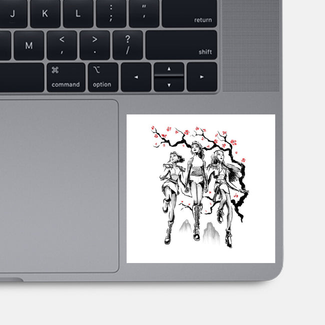 Huntrix Harmony Sumi-E-None-Glossy-Sticker-Astrobot Invention