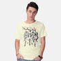 Huntrix Harmony Sumi-E-Mens-Basic-Tee-Astrobot Invention