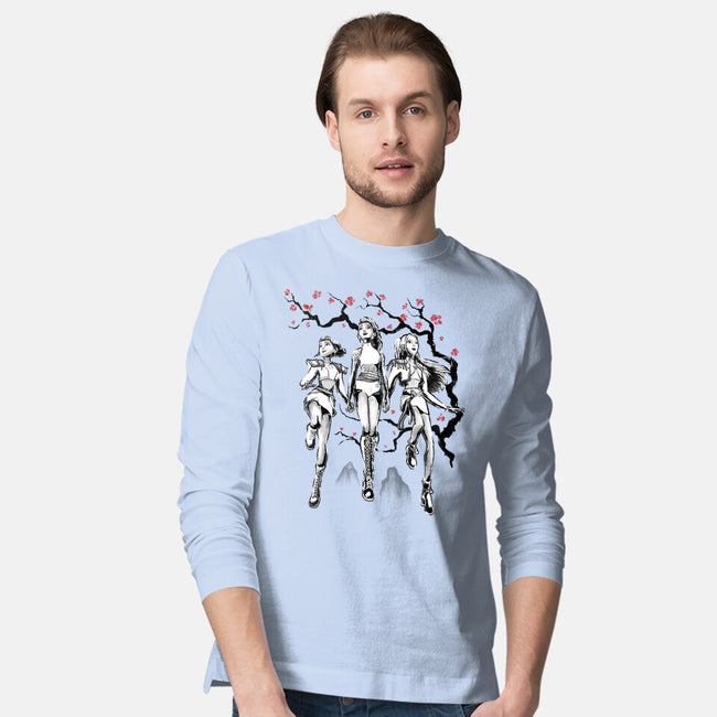 Huntrix Harmony Sumi-E-Mens-Long Sleeved-Tee-Astrobot Invention