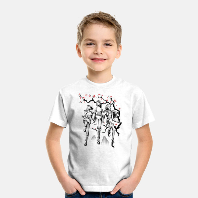 Huntrix Harmony Sumi-E-Youth-Basic-Tee-Astrobot Invention