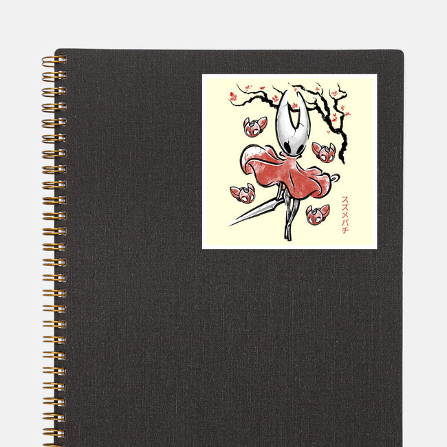Princess Hornet Sumi-E-None-Glossy-Sticker-Astrobot Invention