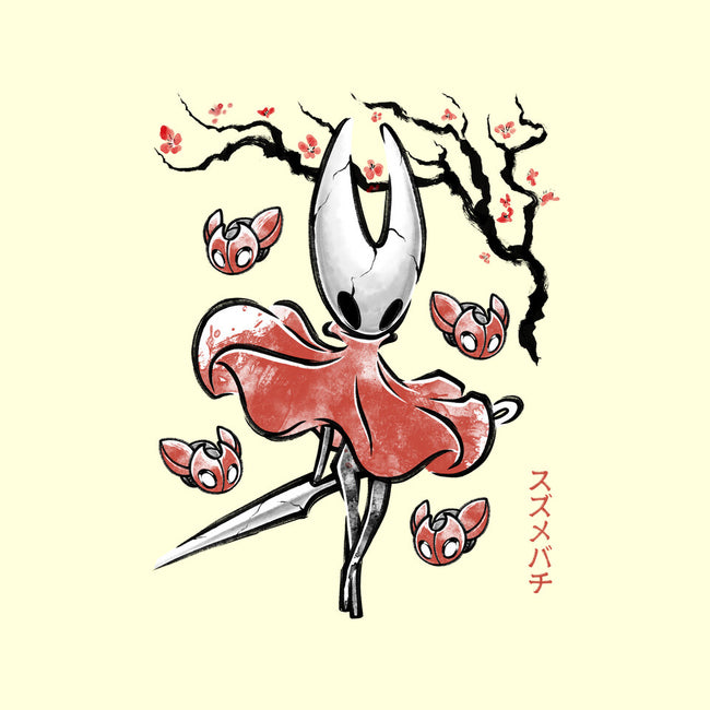 Princess Hornet Sumi-E-None-Polyester-Shower Curtain-Astrobot Invention