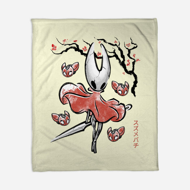 Princess Hornet Sumi-E-None-Fleece-Blanket-Astrobot Invention