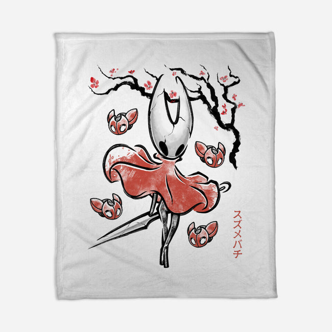 Princess Hornet Sumi-E-None-Fleece-Blanket-Astrobot Invention