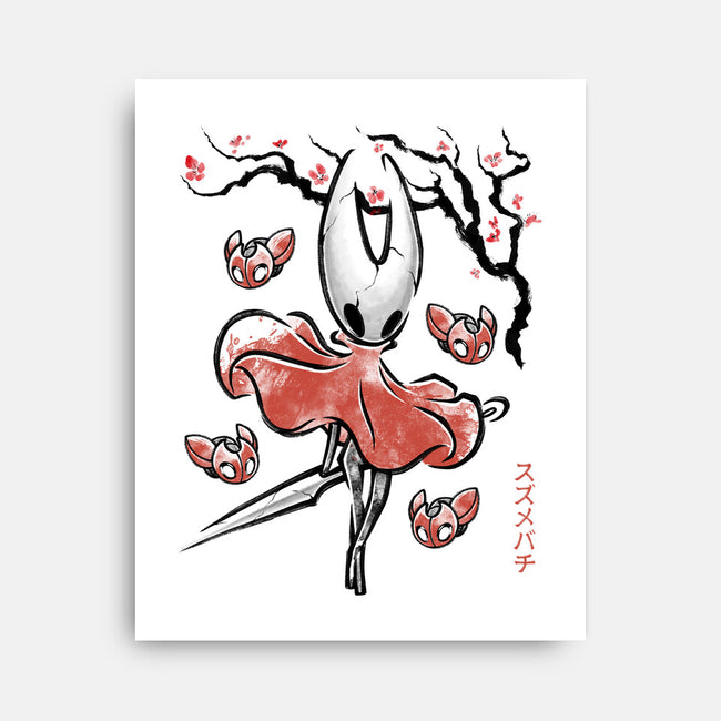 Princess Hornet Sumi-E-None-Stretched-Canvas-Astrobot Invention