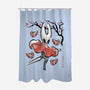Princess Hornet Sumi-E-None-Polyester-Shower Curtain-Astrobot Invention