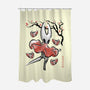 Princess Hornet Sumi-E-None-Polyester-Shower Curtain-Astrobot Invention