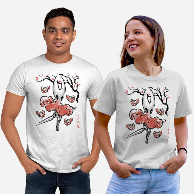 Princess Hornet Sumi-E-Unisex-Basic-Tee-Astrobot Invention