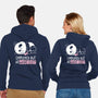 Employed At What Cost-Unisex-Zip-Up-Sweatshirt-koalastudio