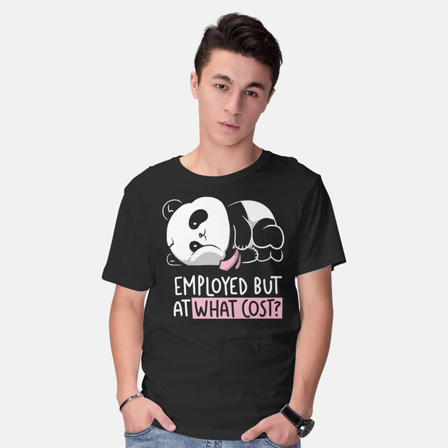 Employed At What Cost-Mens-Basic-Tee-koalastudio