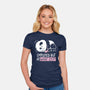 Employed At What Cost-Womens-Fitted-Tee-koalastudio