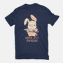 Cute But Psycho Bunny-Womens-Fitted-Tee-eduely