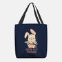 Cute But Psycho Bunny-None-Basic Tote-Bag-eduely