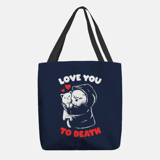 I Love You To Death-None-Basic Tote-Bag-eduely