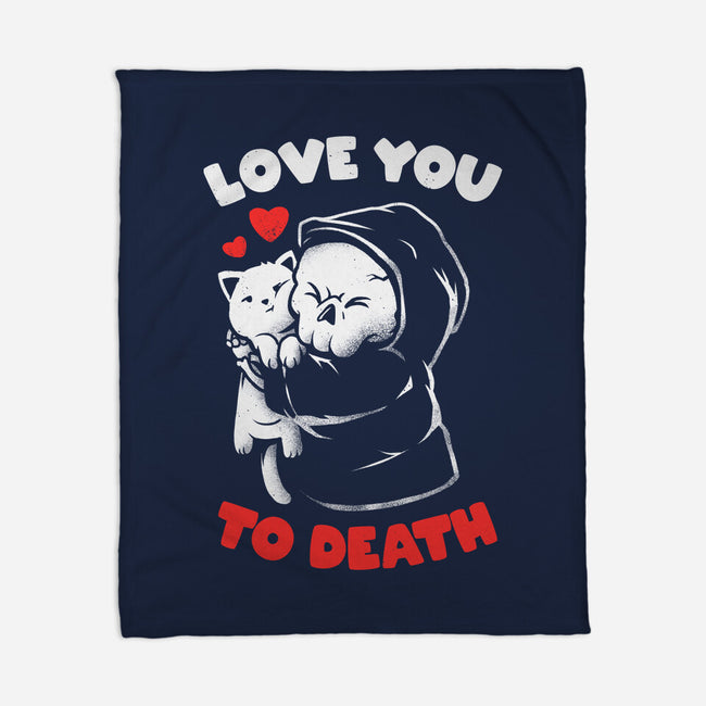 I Love You To Death-None-Fleece-Blanket-eduely