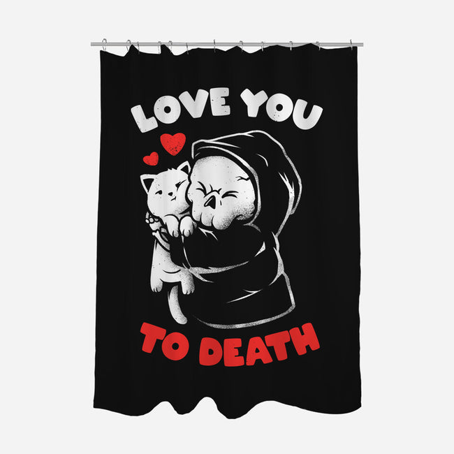 I Love You To Death-None-Polyester-Shower Curtain-eduely
