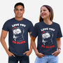 I Love You To Death-Unisex-Basic-Tee-eduely