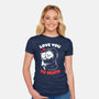 I Love You To Death-Womens-Fitted-Tee-eduely