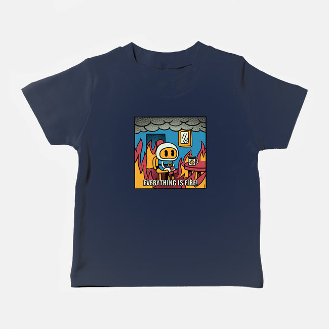 I Didn't Ask To Join A Battle Mode-Baby-Basic-Tee-raffaus