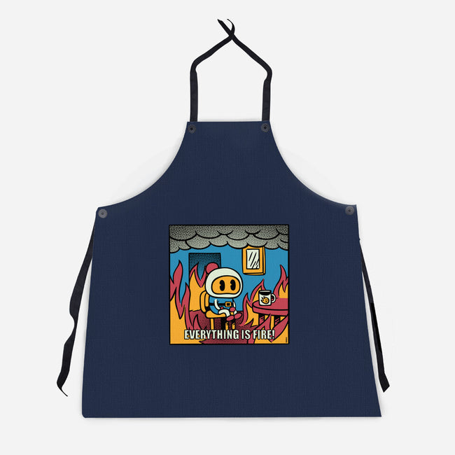 I Didn't Ask To Join A Battle Mode-Unisex-Kitchen-Apron-raffaus