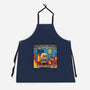 I Didn't Ask To Join A Battle Mode-Unisex-Kitchen-Apron-raffaus