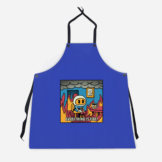 I Didn't Ask To Join A Battle Mode-Unisex-Kitchen-Apron-raffaus