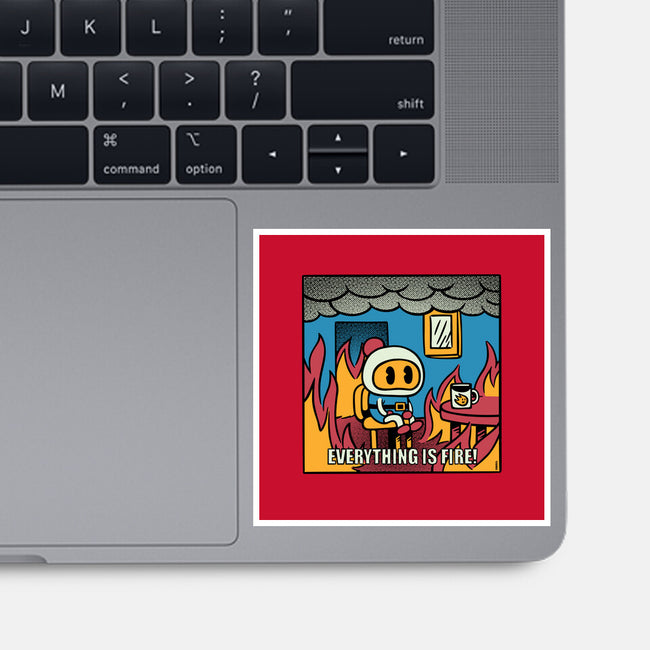 I Didn't Ask To Join A Battle Mode-None-Glossy-Sticker-raffaus