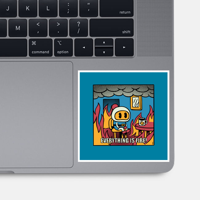 I Didn't Ask To Join A Battle Mode-None-Glossy-Sticker-raffaus