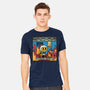 I Didn't Ask To Join A Battle Mode-Mens-Heavyweight-Tee-raffaus