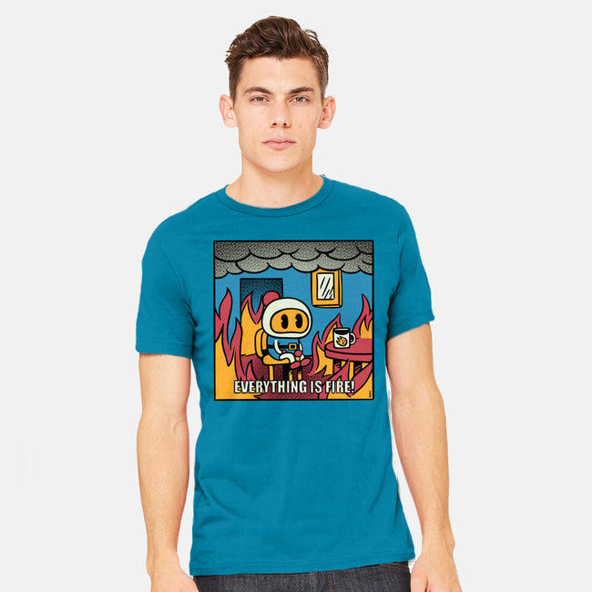 I Didn't Ask To Join A Battle Mode-Mens-Heavyweight-Tee-raffaus