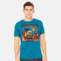 I Didn't Ask To Join A Battle Mode-Mens-Heavyweight-Tee-raffaus