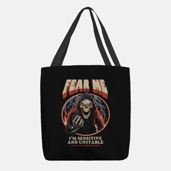 I'm Sensitive And Unstable-None-Basic Tote-Bag-eduely