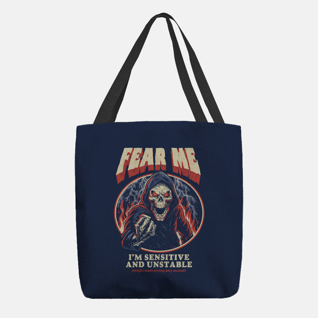 I'm Sensitive And Unstable-None-Basic Tote-Bag-eduely
