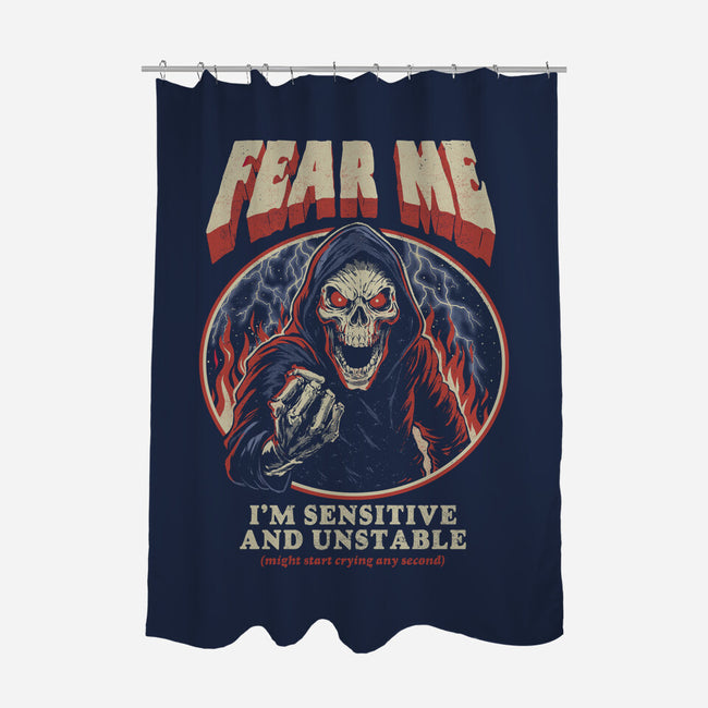 I'm Sensitive And Unstable-None-Polyester-Shower Curtain-eduely