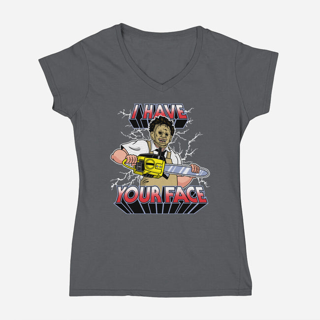 He-Slasher-Womens-V-Neck-Tee-Barbadifuoco