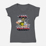 He-Slasher-Womens-V-Neck-Tee-Barbadifuoco