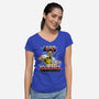He-Slasher-Womens-V-Neck-Tee-Barbadifuoco