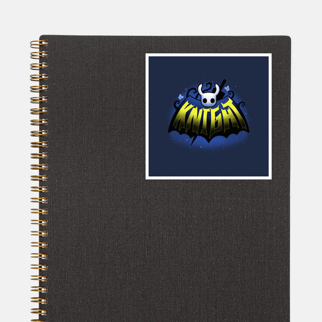Knight Emblem-None-Glossy-Sticker-Astrobot Invention